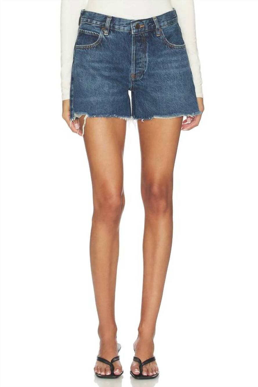 NEW FRAME long hang shorts in goose